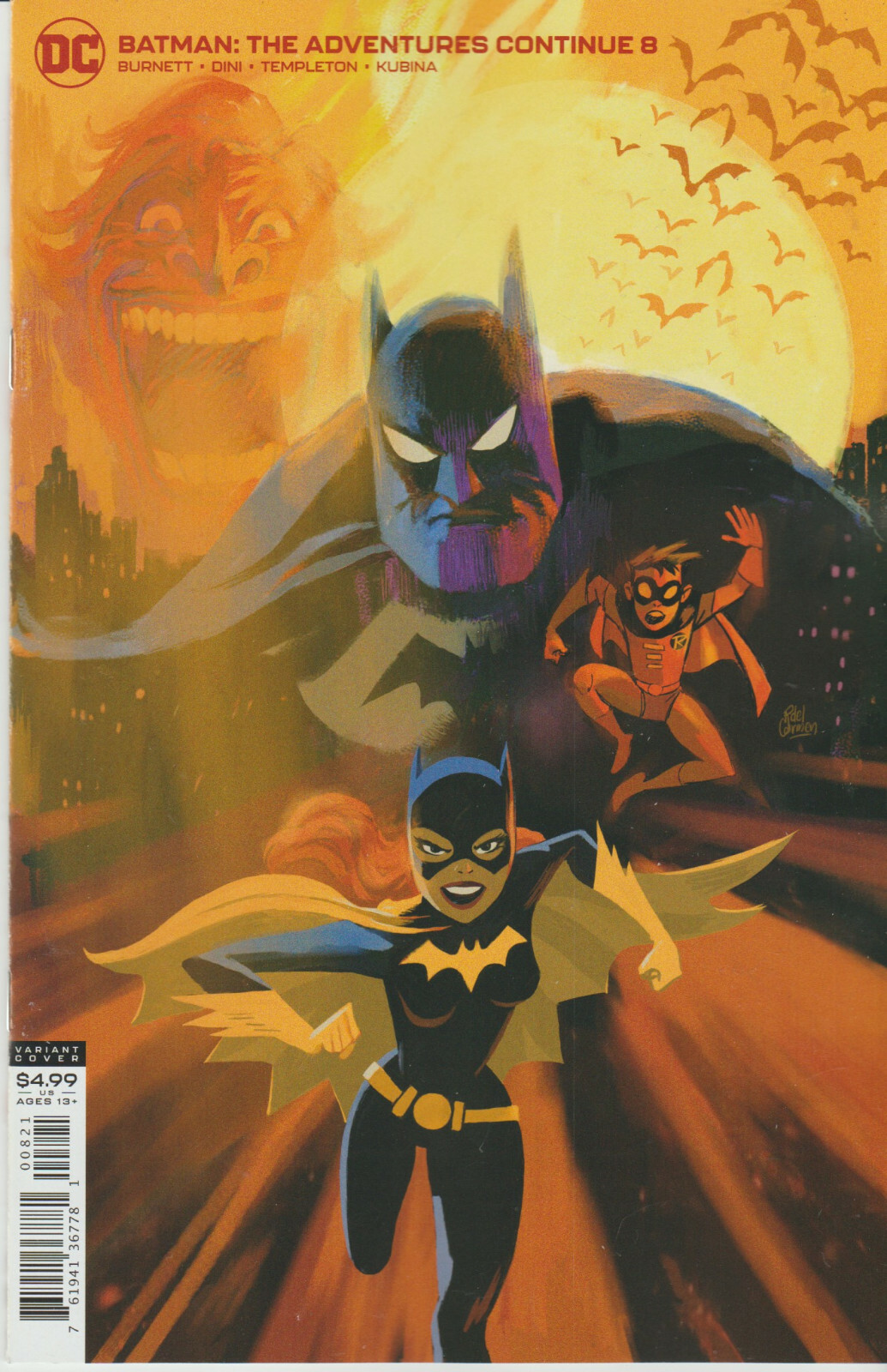 DC COMICS BATMAN ADVENTURES CONTINUE #8 MARCH 2021 VARIANT 1ST PRINT NM