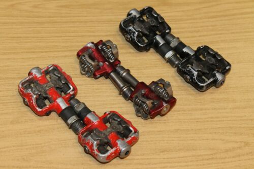 Ritchey Clipless Pedals Choice Bike Red Black SPD Rare Retro V5 Pro Paradigm WCS - Picture 1 of 25