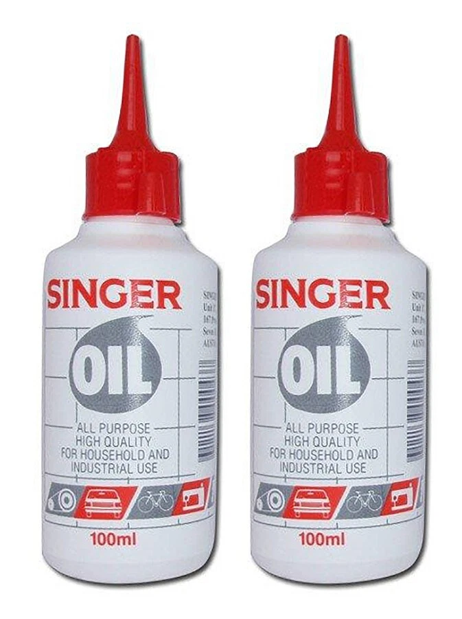 Singer Oil 2x 100ml Household And Industrial Use SNN043 - image 2 of 2