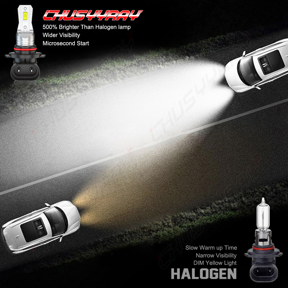 LASFIT H10 9145 LED Fog Light Bulbs For Chevy Silverado 2003-2004 - Bright White