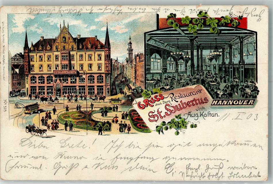 13642241 - 3000 Hannover Gasthaus St. Hubertus Gastraum