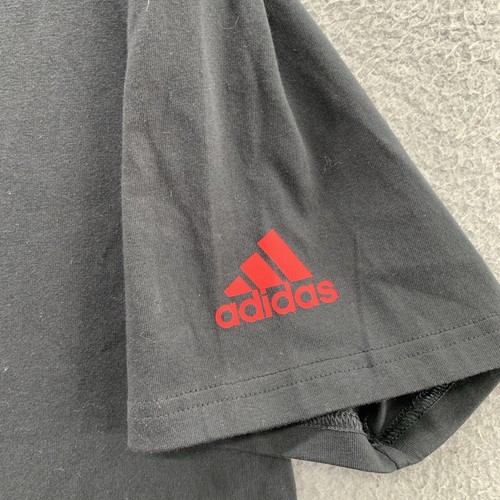 Adidas Men's Medium Black Graphic T-Shirt Brand In Japanese Unitefit Edition - Picture 9 of 14