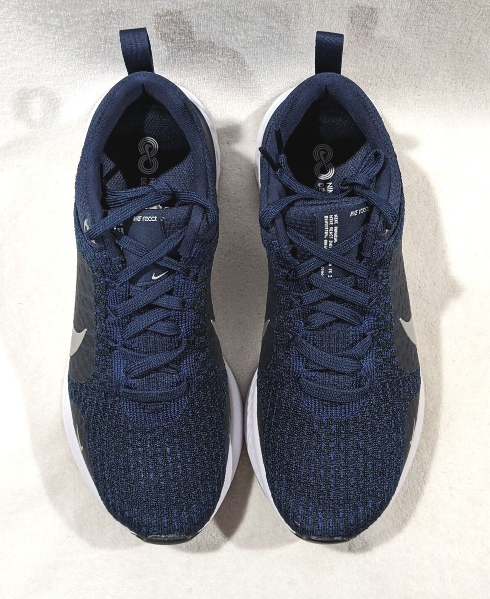 Size 13 - Nike React Infinity Run Flyknit 3 College Navy