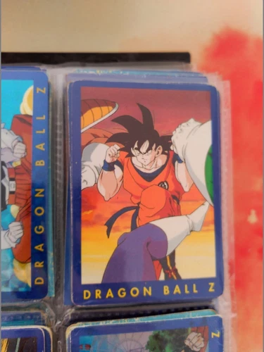21 DRAGON BALL Z PANINI SERIE 1 AZUL BLUE SERIES  COLLECTION CARD