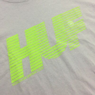 Huf Worldwide Dirtbag Crew Lavender T-Shirt Men's Size M