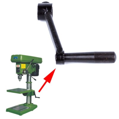 Drill Press Table Crank Handle Raise Lower 14mm Bore For ZQ4113 ZQ4116 ZQ4119