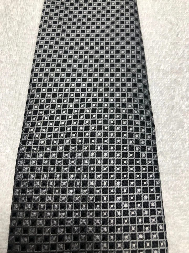 GIORGIO BRUTINI CORBATA HOMBRE GRIS Y NEGRO 3,5 X 60 Foto 3 de 4