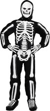 Amscan Scary Bones: Skeleton Halloween Costume for Boys - Small 4-6