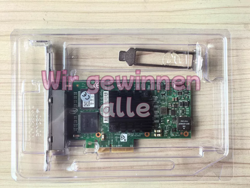 NEW Intel I350-T4V2 i350-T4 PCIe x4 Ethernet Adapter NIC Network Quad Ports Card - 第 3/4 張圖片