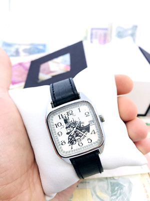 Seltene Raketa Krim Schwalbennest Sowjetische Uhr 2614 Armbanduhr UdSSR Raket...