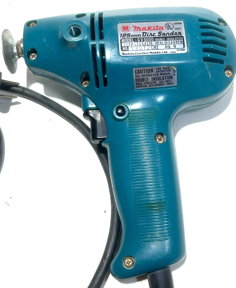 MAKITA GV5000 Corded Electric 125mm 5" Disc Sander eBay