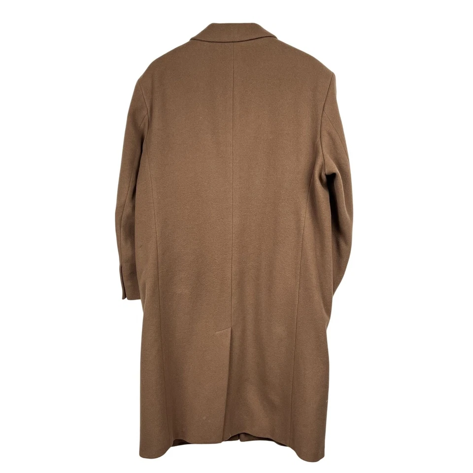 Chaquetón Largo Claiborne 80% Lana Camel Talla 42S Hecho en Ucrania Foto 2 de 4