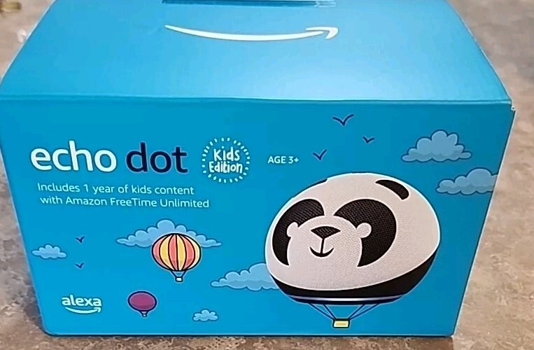非売品 希少 激レア Amazon Alexa Echo限定フィギュア 🔥 Sealed! Amazon Echo Dot (4th Gen) Kids Edition with