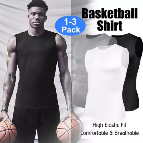 Gilet dimagranti uomo sport abbigliamento attivo top shapewear camicia compressione body shaper - Foto 1 di 36