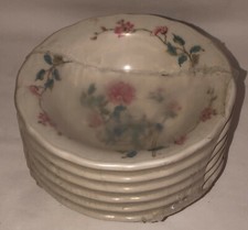 6 Syracuse Restaurant Ware *SUMMERDALE FLOWERS*6 1/4