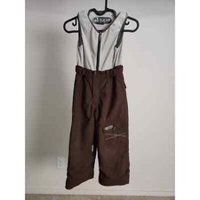  V ORIGINAL Jupa Kidss snow bodysuit jumpsuit sleeveless ski winter brown sz 5