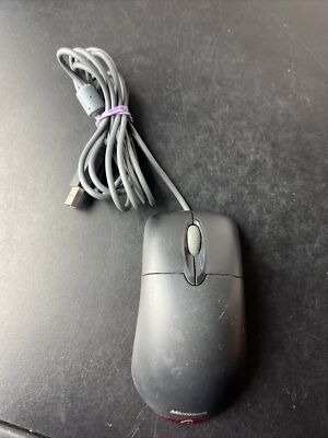 Microsoft Wheel Mouse Optical USB & PS/2 Compatible X802382-003 1.1A