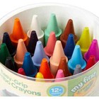 Crayola My First Easy Grip Jumbo Crayons for Toddlers Pack of 24 (X2 Bundle)