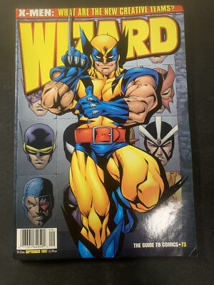 Wizard #73 The Guide to Comics September 1997 X-Men