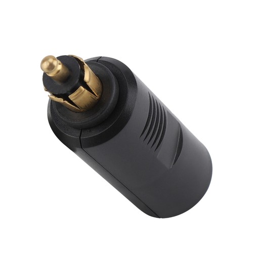 12V Universal Motorrad Zigarettenanzünder Stecker Adapter für DIN Buchse - Bild 6 von 12