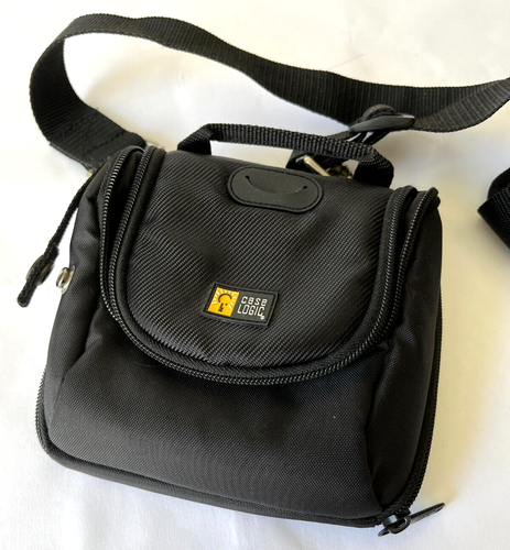 Vintage Case Logic CD Case with HP Strap Holds 24 CDs Music Storage Organiser - 第 1/4 張圖片