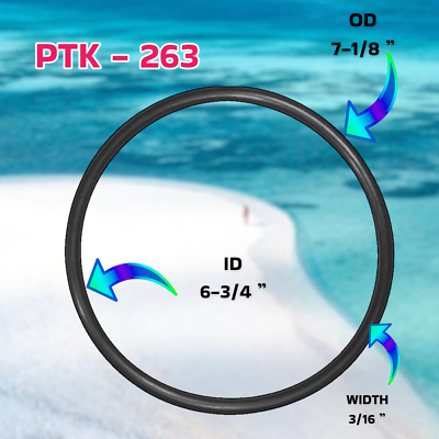 Pro-Parts GMX600F Valve O-Ring Replacement 2-Pack For Hayward Pro Series Sand Filters