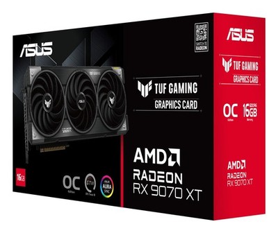 4711387829578 ASUS TUF Gaming TUF-RX9070XT-O16G-GAMING AMD Radeon RX 9070 XT 16 