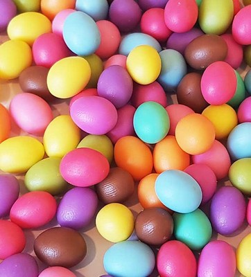 10 Dollhouse Miniature Mixed Easter Eggs *Doll Mini Food Barbi Diorama Decor Lot