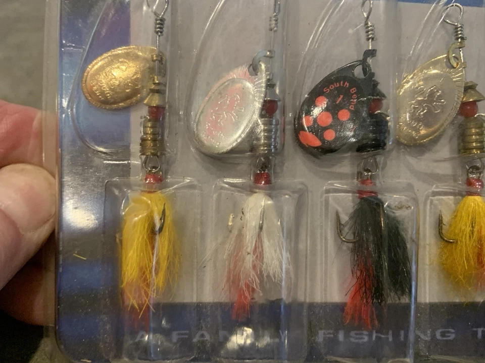 South Bend Lunker Trucha y Panfish Spinner Kit Multicolor Nuevo Sin Abrir Foto 4 de 4
