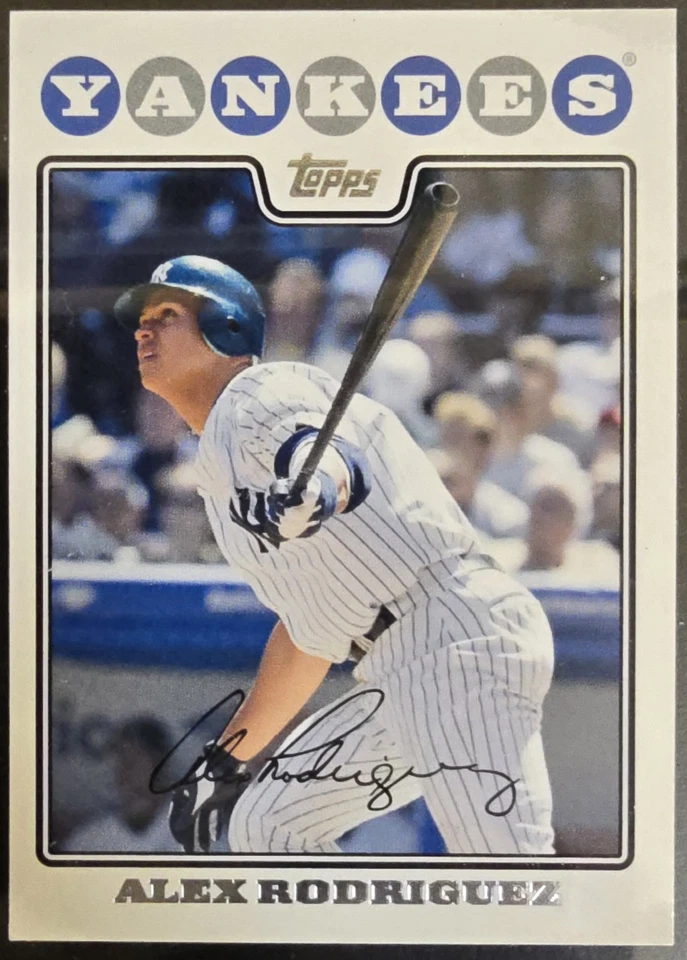 2009 Yankees World Series Plaque with Alex Rodriguez Signed Topps Baseball Card - Image 3 of 3