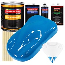 Speed Blue Gallon Urethane Basecoat Clearcoat Car Auto Paint Kit
