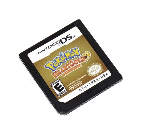 Pokémon: HeartGold Version (Nintendo DS 2010) Genuine 100% Authentic Red Cart!