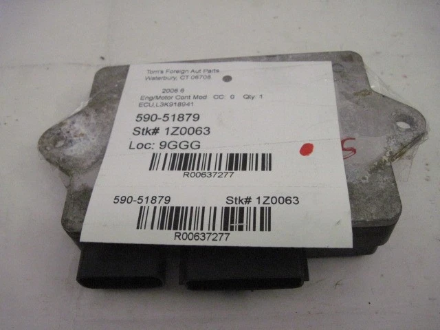 ECU ECM COMPUTER Mazda 6 2006 06 2007 07 L3K918941 637277 — 第 3/4 张图片