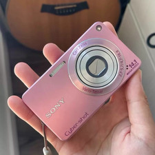 SONY Cyber-Shot DSC-W350 Digital Camera 4x Zoom 14.1MP Pink Gold Silver Black