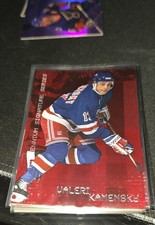 1999-00 In the Game Be A Player Millennium Signature Series - Valeri Kamensky...