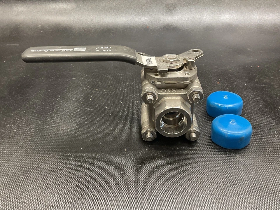 SVF 1/2" Stainless Steel Ball Valve CF8M CF3M SS316 TFM1600 Class 600 - Image 2 of 4