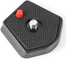 Quick Release Plate 1/4 Inch Screw for Manfrotto Tripods and Camera Mounts