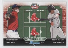 2013 Bowman Draft Dual Draftee Jonathan Denney Trey Ball Jon Denney #DD-BD 0b0