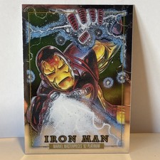 2024 Upper Deck SkyBox Marvel Masterpieces '92 Platinum - Iron Man Card #38