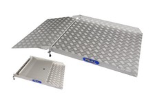 Adjustable Bridge Ramp for Wheelchairs 15cm Threshold Ramp Doorway Ramp Mobility