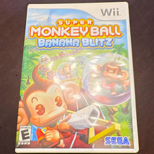 SEGA Super Monkey Ball: Banana Blitz (Nintendo Wii) w/ Case & Manual Included