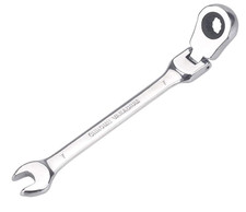 7Mm Metric Flex-Head Ratchet Wrench,Box End Head 72-Tooth Ratcheting Combination