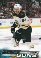2022-23 Upper Deck Young Guns #468 Jakub Lauko Rookie Card. rookie card picture
