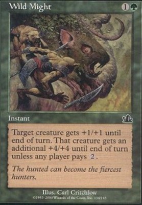 Wild Might - Prophecy #134/143 MTG Magic The Gathering