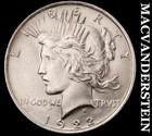 1922 Peace Dollar - Choice Gem Brilliant Uncirculated+++  Lustrous  #K3142