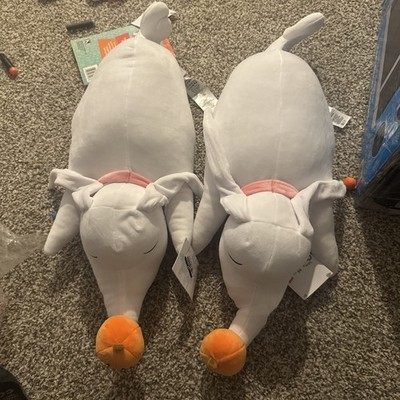 2 Disney Nightmare Before Christmas Zero Cuddleez 28  Stuffed Animal Plush Soft