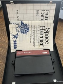 Space Harrier Sega Master System Complete in Box CIB Great Shape