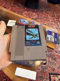 1942 & 1943 Nintendo NES Authentic Excellent w/ hangtag Mint box Poster Original