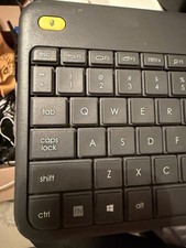 Logitech K400 Plus Media Keyboard with USB Wireless Receiver Dongle - Tested
