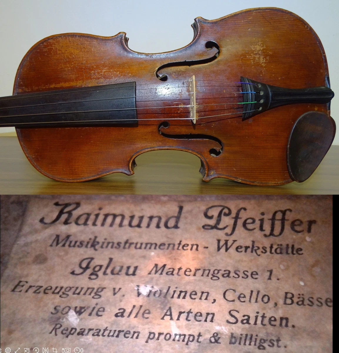 Old Violin In Violins for sale | eBay